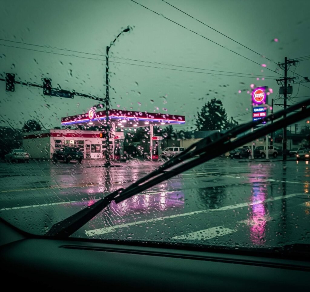 Seattle Rain: Finding Light on a Gritty Street