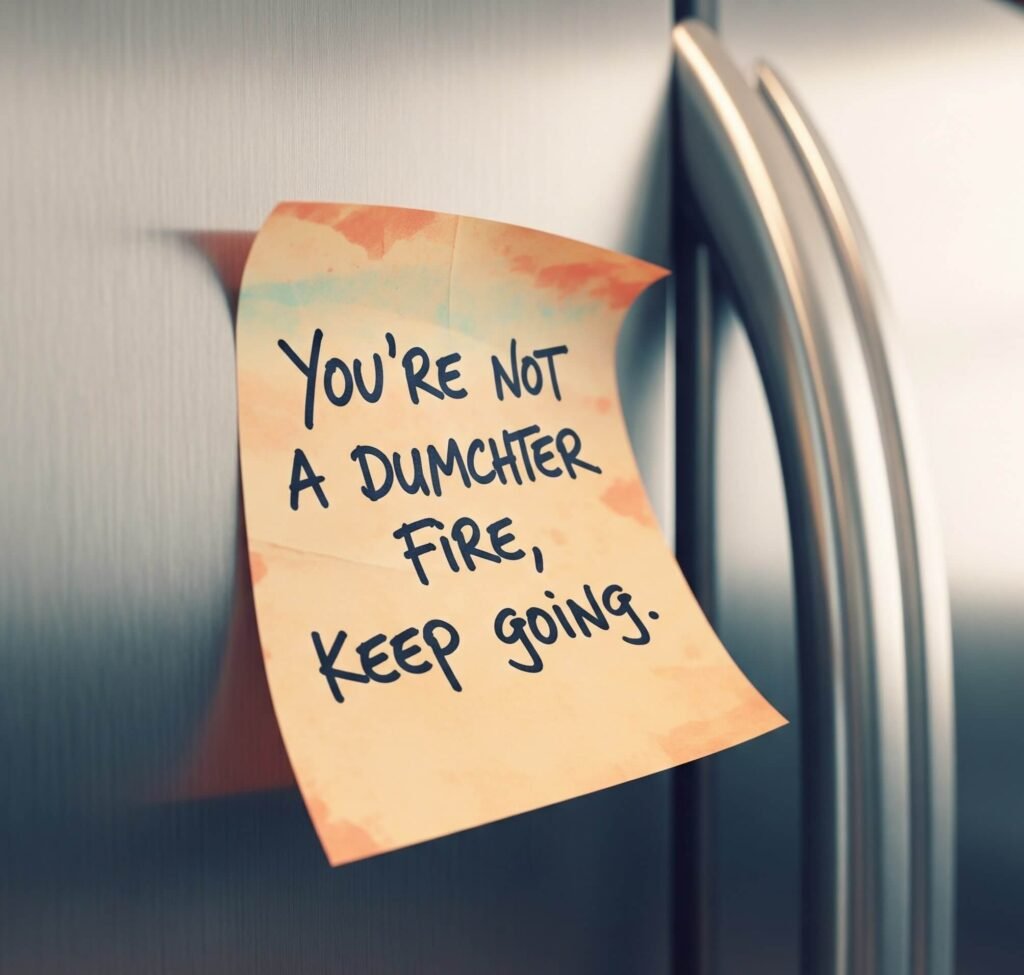 Sticky Note Motivation: Keep Going
