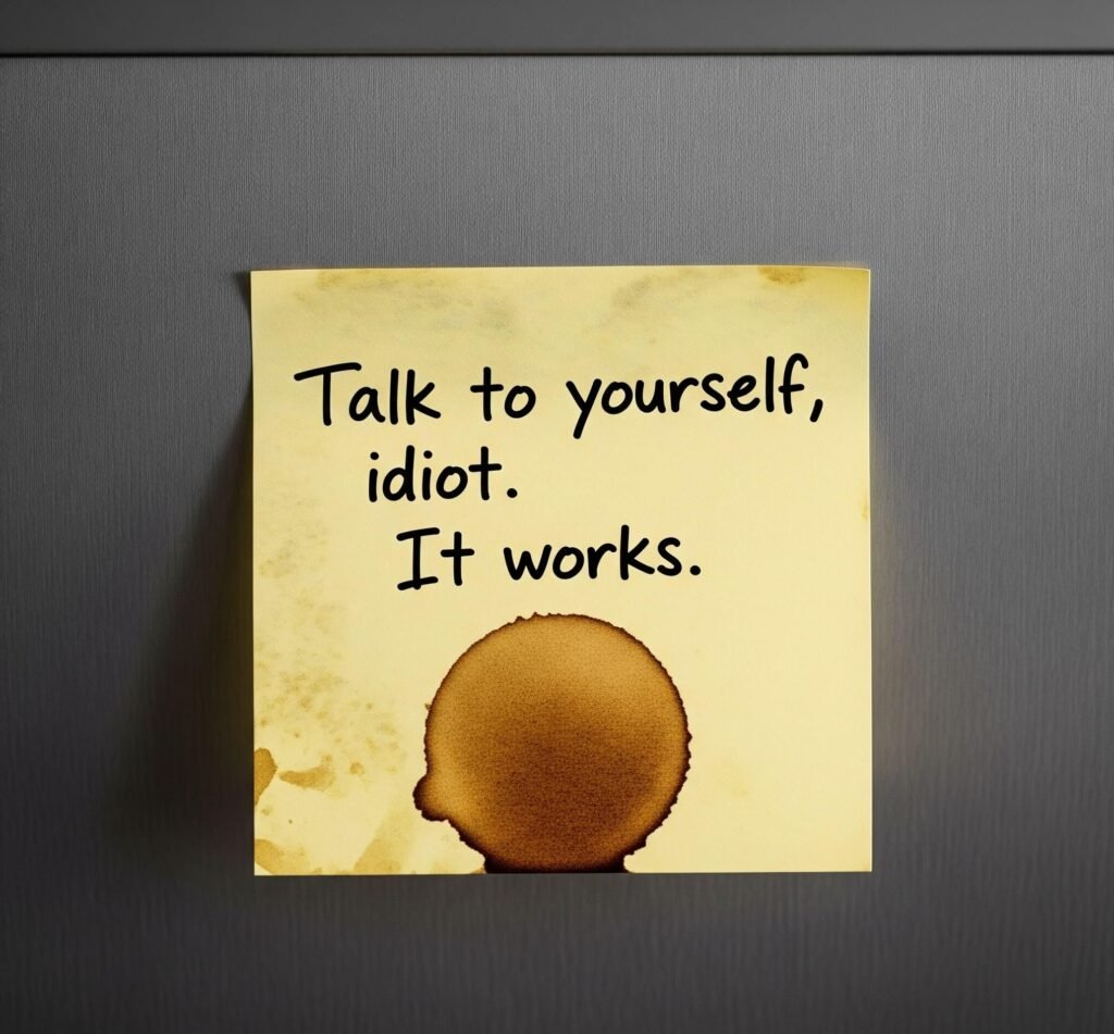 Talk to Yourself: Fridge Note Wisdom