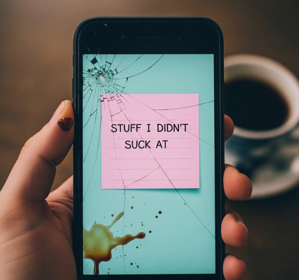 "Stuff I Didn't Suck At" - Cracked Screen Confidence List