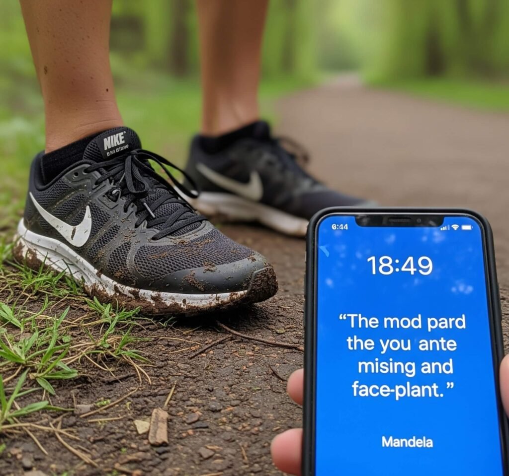 Humboldt Park Trail: Muddy Nikes & Mandela's Wisdom