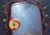 How to Change Your Mindset and Unlock Your True Potential Cracked mirror with vines, apple, sparrow transformation.